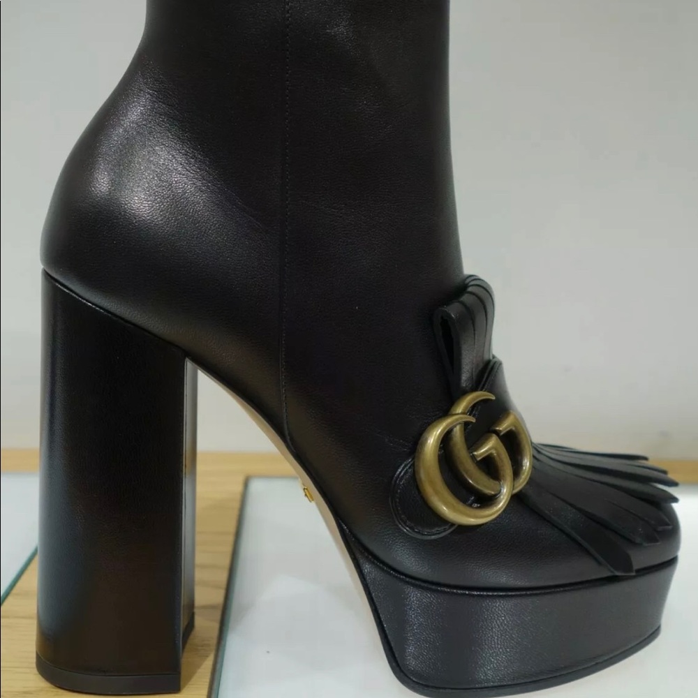 Gucci Marmont GG Boots
